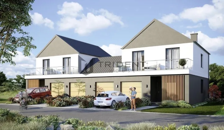 bliźniak, 4 pokoje Łubna