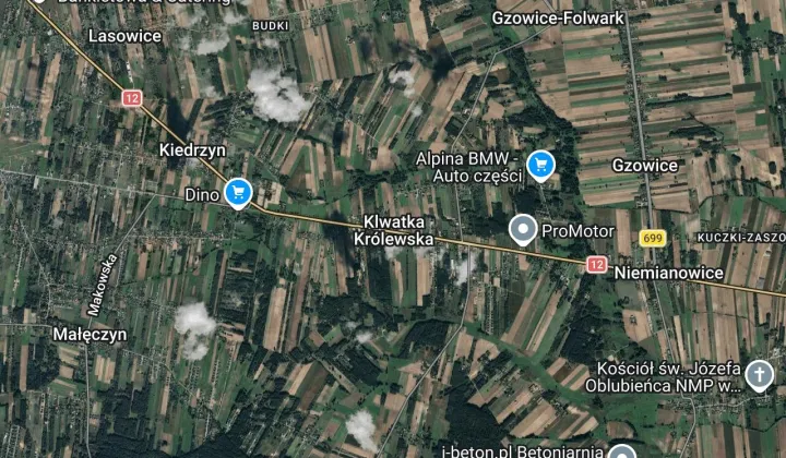 Działka budowlana Klwatka Królewska