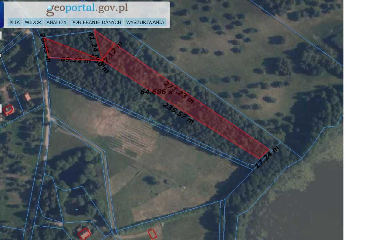 Działka rolno-budowlana Elganowo. Zdjęcie 6