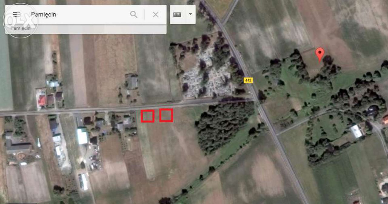 Działka budowlana Pamięcin. Zdjęcie 1