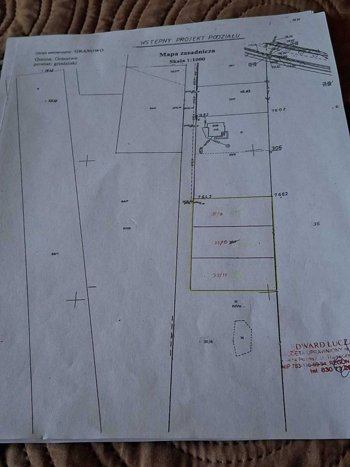 Działka budowlana Kubaczyn. Zdjęcie 1