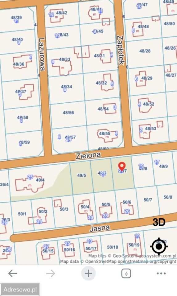 Działka budowlana Płońsk, ul. Zielona. Zdjęcie 4