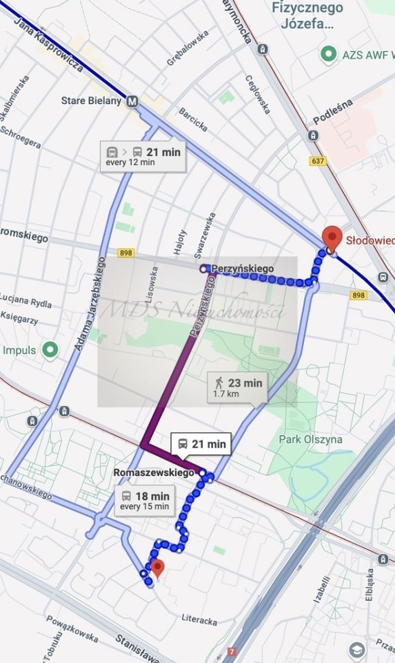 Mieszkanie 2-pokojowe Warszawa Bielany, ul. Literacka. Zdjęcie 8