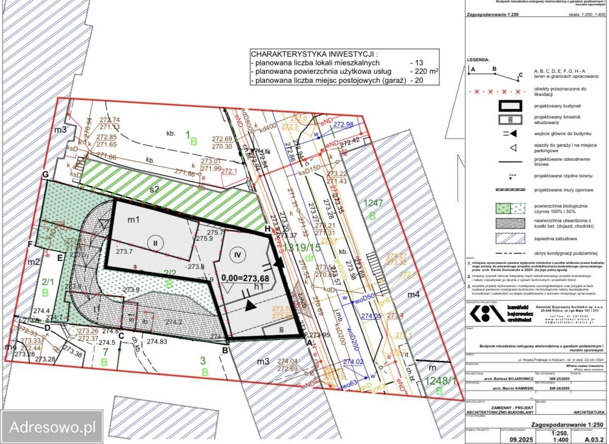 Działka inwestycyjna Kielce Centrum, ul. Wojska Polskiego. Zdjęcie 8