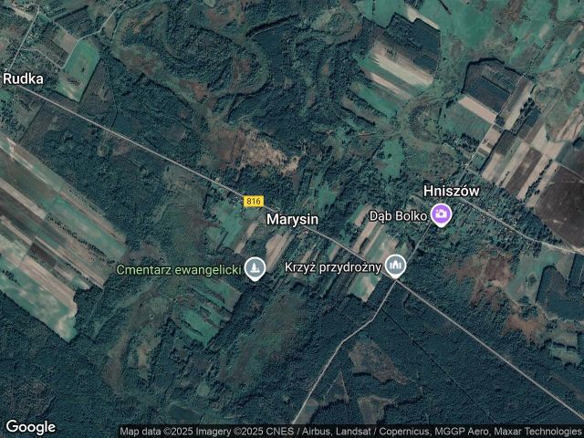 Działka leśna Marysin. Zdjęcie 1