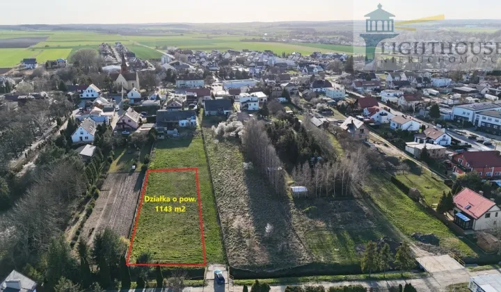 Działka budowlana Łęgowo, ul. Szkolna