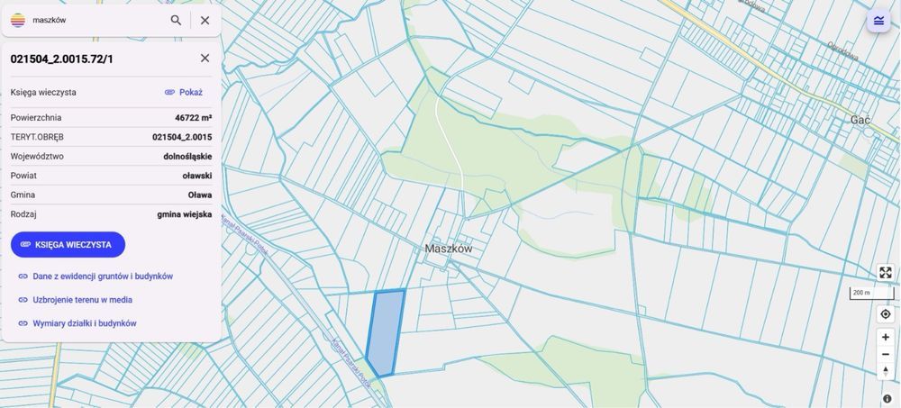 Działka rolna Maszków. Zdjęcie 2