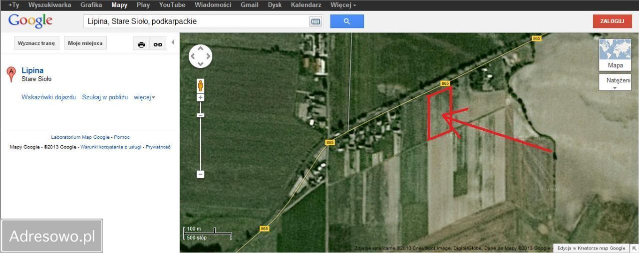 Działka budowlana Stare Sioło Lipina. Zdjęcie 2