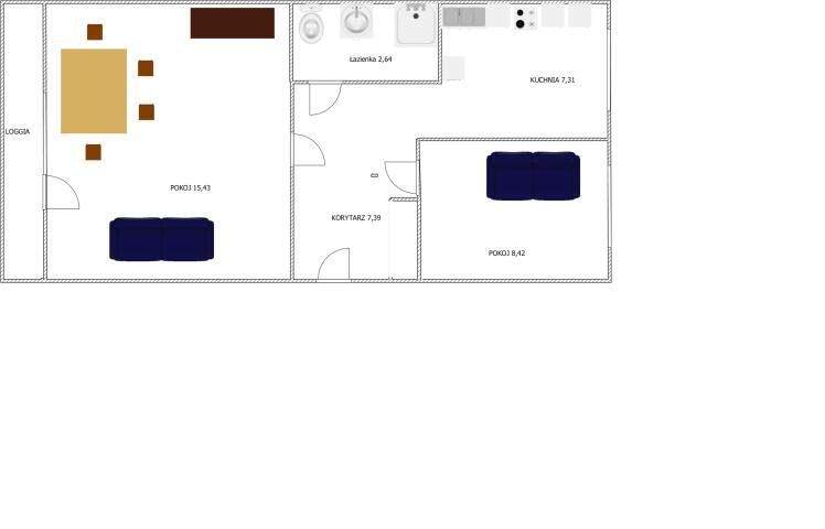 Mieszkanie 2-pokojowe Kraków Nowa Huta, os. Na Stoku. Zdjęcie 12