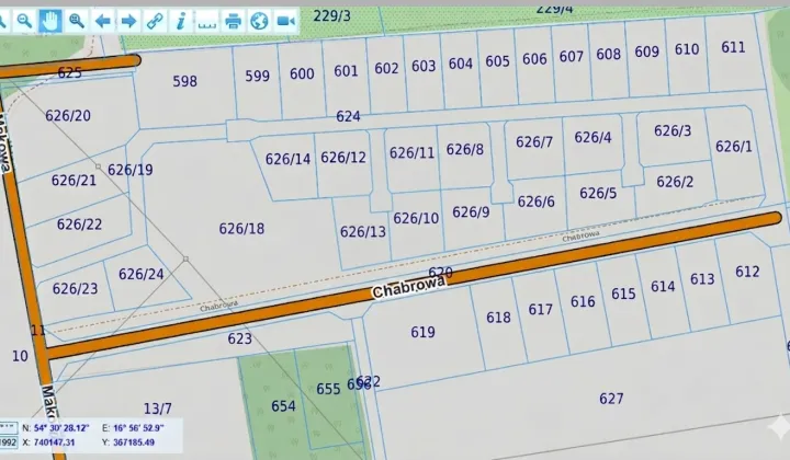 Działka budowlana Strzelino, Makowa