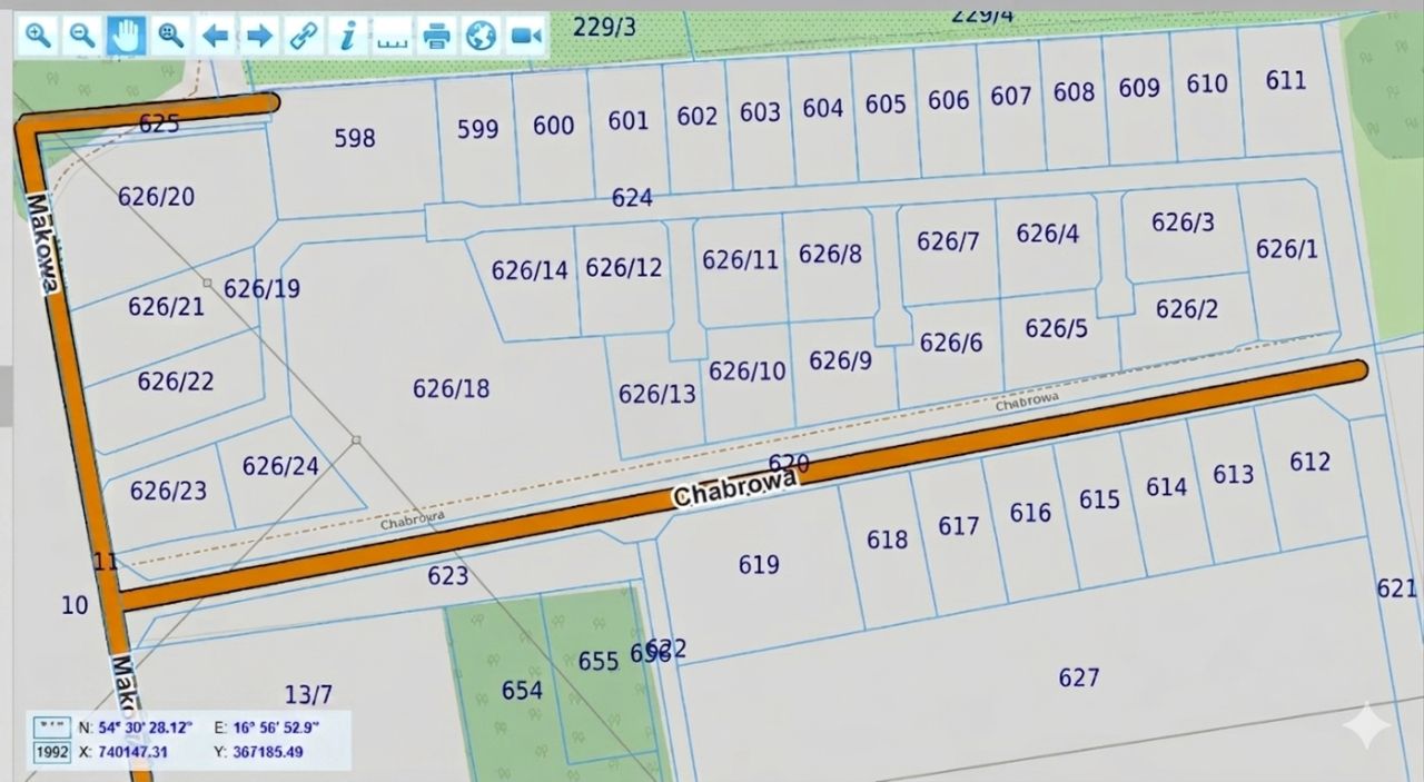 Działka budowlana Strzelino, Makowa. Zdjęcie 1