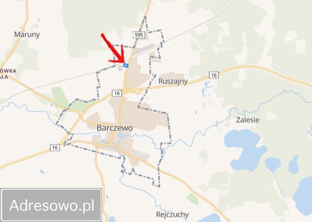 Działka inwestycyjna Barczewo, ul. Wojska Polskiego. Zdjęcie 2