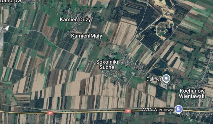 Działka rolno-budowlana Sokolniki Suche