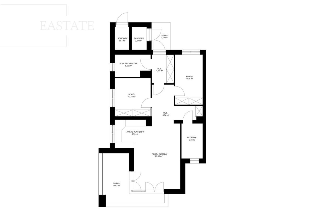 Mieszkanie 3-pokojowe Wólka Mińska, ul. Koszykowa. Zdjęcie 18
