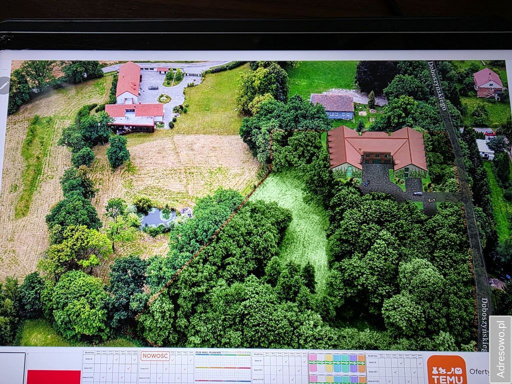 Działka inwestycyjna Chorowice, ul. Adama Doboszyńskiego. Zdjęcie 1