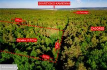 Działka budowlana Zagórze Brzask. Zdjęcie 3