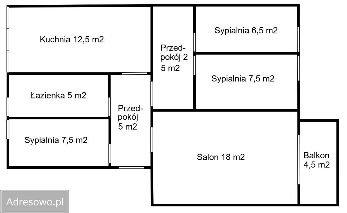 Mieszkanie 4-pokojowe Wrocław Grabiszyn, al. gen. Józefa Hallera. Zdjęcie 15