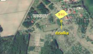 Działka budowlana Zawady