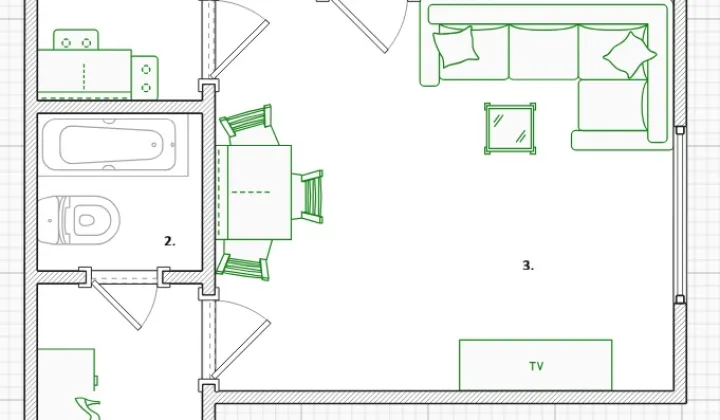 Mieszkanie 2-pokojowe Ksawerów, ul. Zachodnia