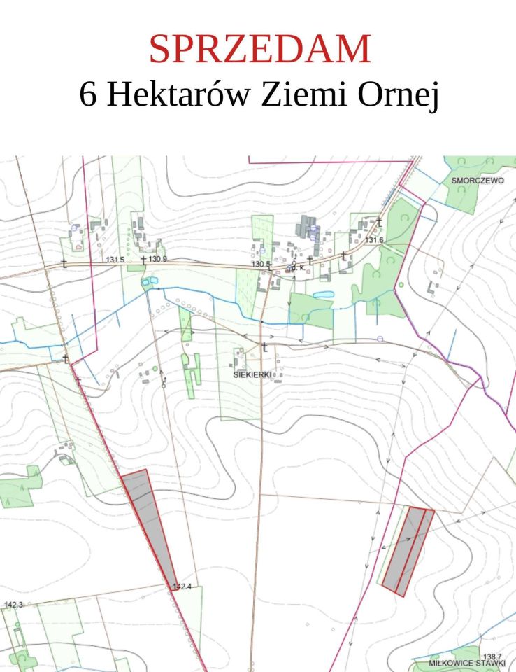 Działka rolna Siekierki. Zdjęcie 1