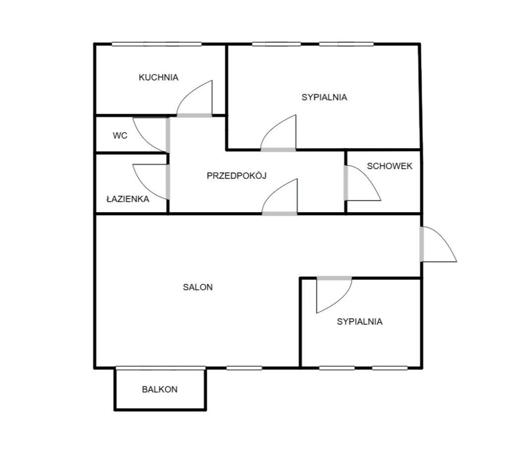 Mieszkanie 3-pokojowe Inowrocław Rąbin, ul. Józefa Krzymińskiego. Zdjęcie 19