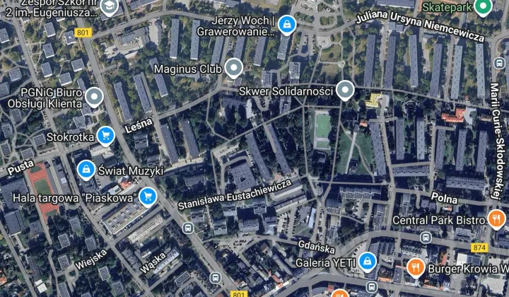 Mieszkanie 3-pokojowe Puławy Centrum, ul. Stanisława Eustachiewicza