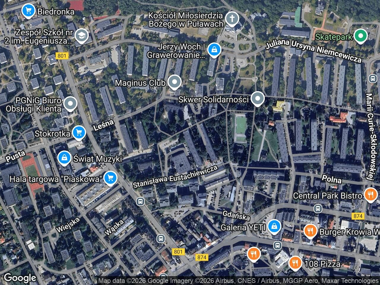 Mieszkanie 3-pokojowe Puławy Centrum, ul. Stanisława Eustachiewicza