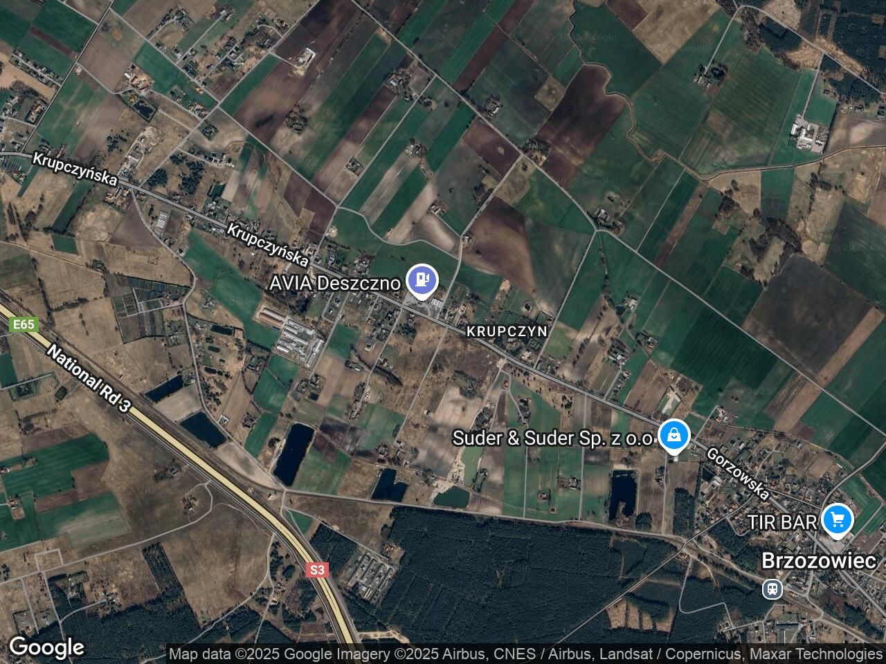 Działka budowlana Deszczno Krupczyn, ul. Stokrotkowa