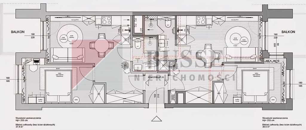 Mieszkanie 4-pokojowe Szczecin, ul. Leona Heyki. Zdjęcie 11