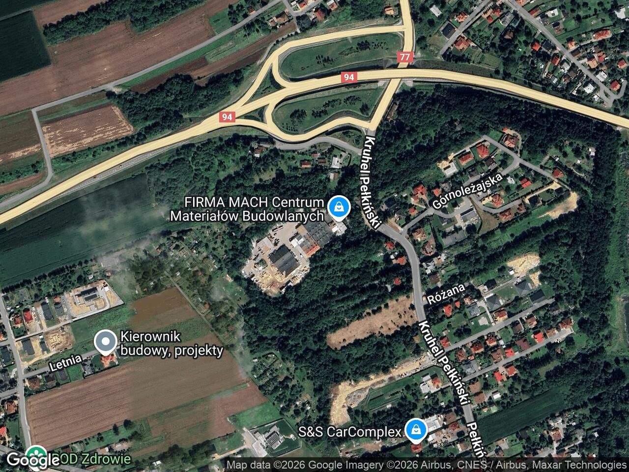 Hala/magazyn Jarosław Kruhel Pełkiński, ul. Kruhel Pełkiński