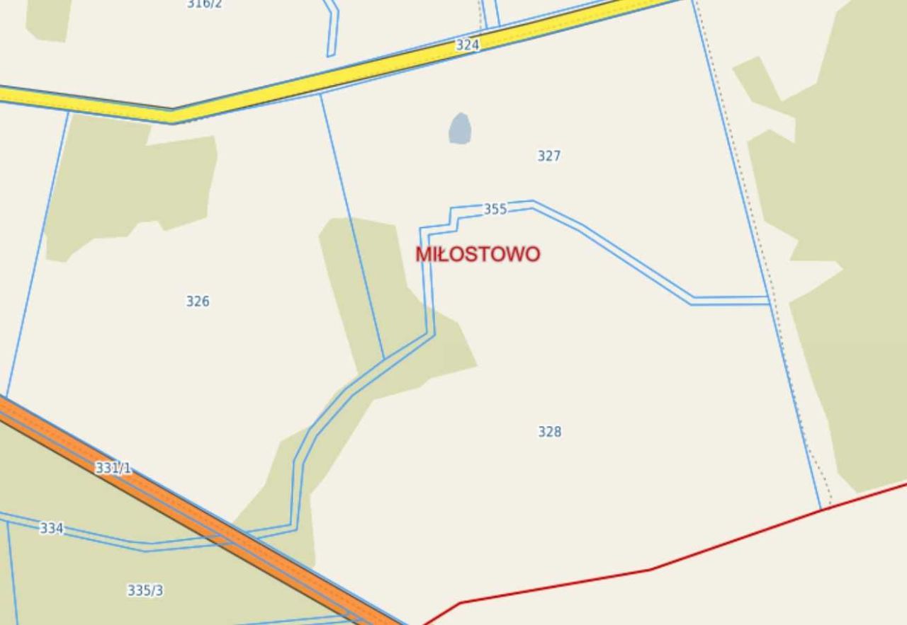 Działka inwestycyjna Miłostowo. Zdjęcie 2