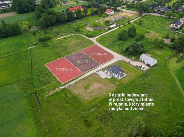 Działka budowlana Łódź Polesie, ul. Złotno. Zdjęcie 1