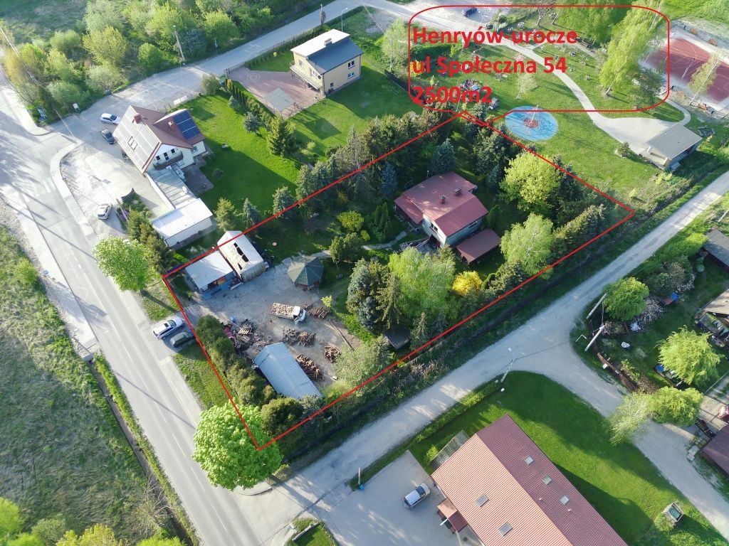 dom wolnostojący Henryków-Urocze, ul. Społeczna. Zdjęcie 1