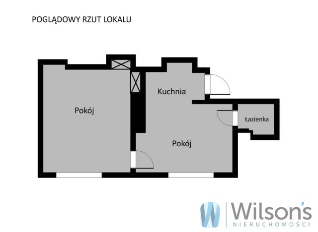 Mieszkanie 2-pokojowe Warszawa Mokotów, ul. Antoniego Malczewskiego. Zdjęcie 13