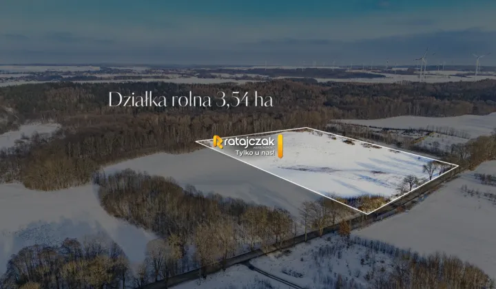 Działka rolna Mierzyno
