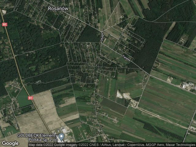 Działka budowlana Rosanów Rosanów Górny, ul. Długa. Zdjęcie 1