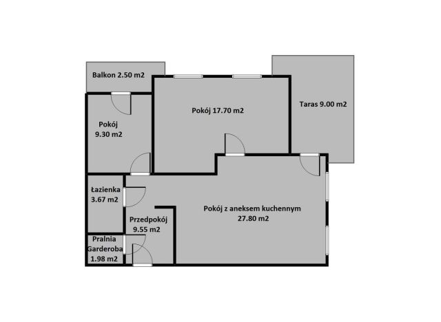 Mieszkanie 3-pokojowe Lublin Ponikwoda, ul. Dożynkowa. Zdjęcie 16