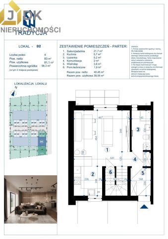 Mieszkanie 4-pokojowe Nowe Mostki. Zdjęcie 29