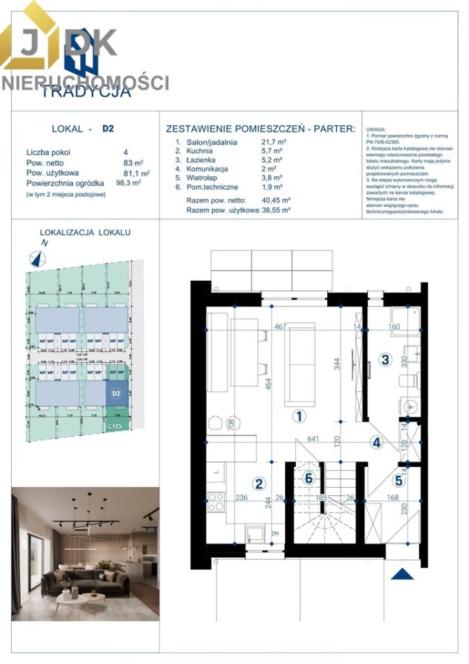 Mieszkanie 4-pokojowe Nowe Mostki. Zdjęcie 29