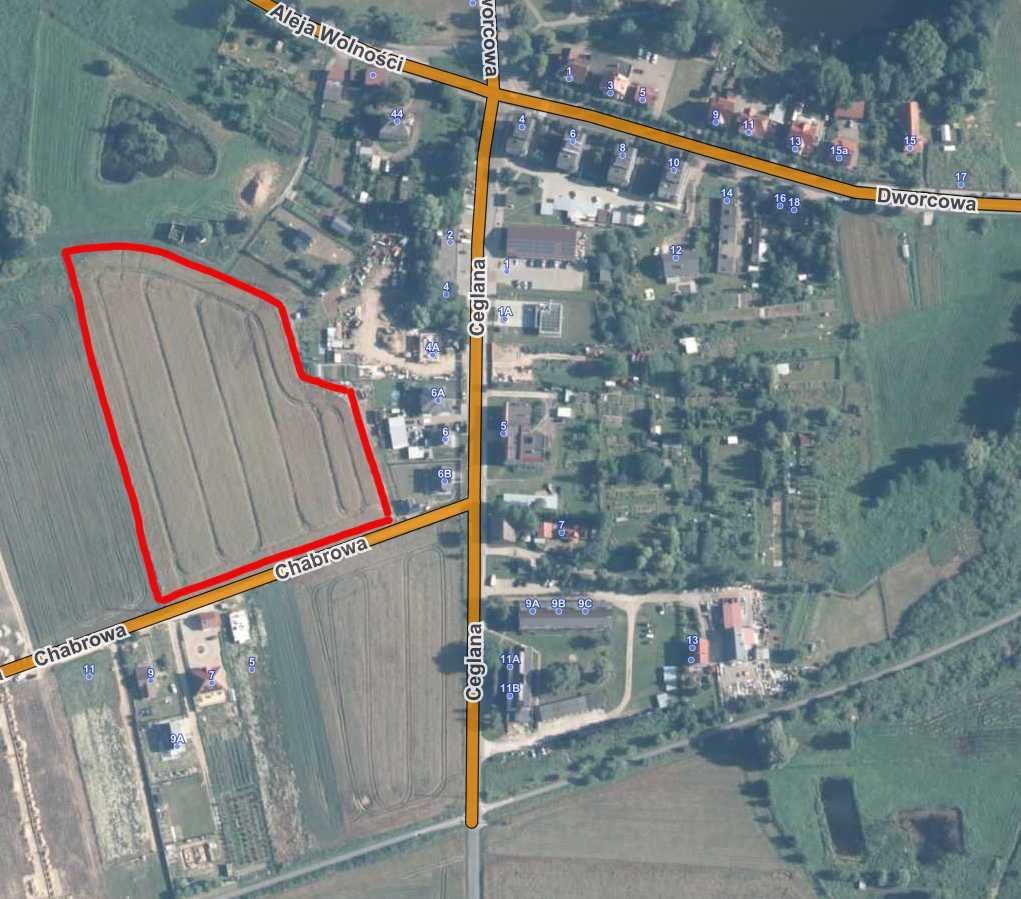 Działka budowlana Trzcińsko-Zdrój, ul. Chabrowa. Zdjęcie 2