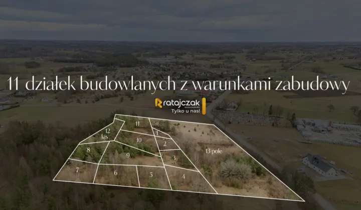 Działka budowlana Pomieczyno, ul. Kartuska