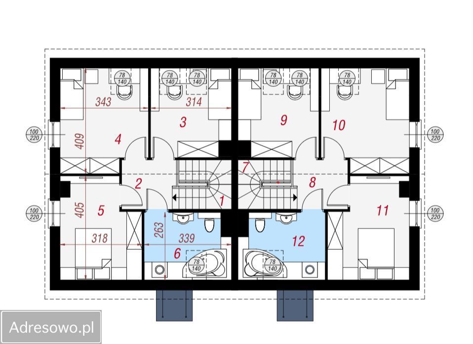 bliźniak, 5 pokoi Rudka Kozłowiecka. Zdjęcie 6