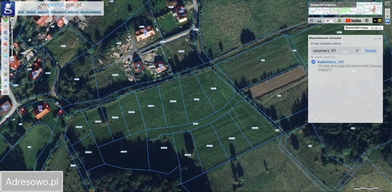 Działka budowlana Radomierz. Zdjęcie 2