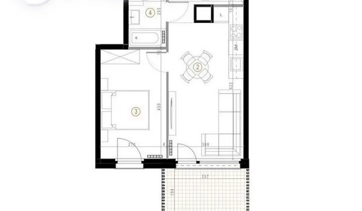 Mieszkanie 2-pokojowe Katowice, ul. Ignacego Paderewskiego