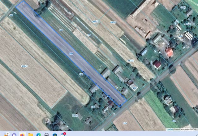 Działka rolno-budowlana Staw Noakowski Nowy Staw. Zdjęcie 1