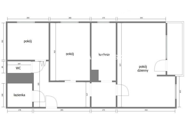 Mieszkanie 3-pokojowe Kraków Czyżyny, os. Dywizjonu 303. Zdjęcie 33