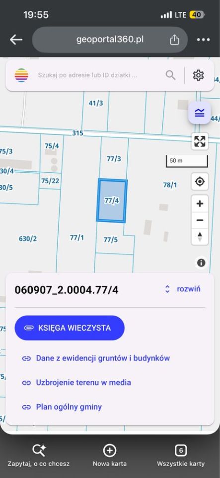 Działka budowlana Jastków. Zdjęcie 2
