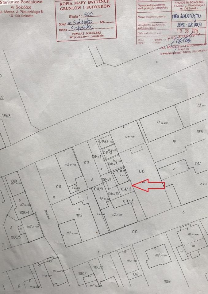 Działka budowlana Sokółka, pl. Kościuszki. Zdjęcie 2