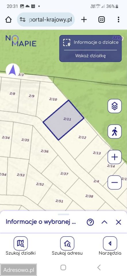 Działka budowlana Zbrudzewo, ul. Miętowa. Zdjęcie 1