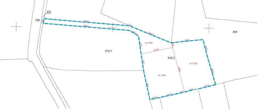 Działka budowlana Borowa. Zdjęcie 2